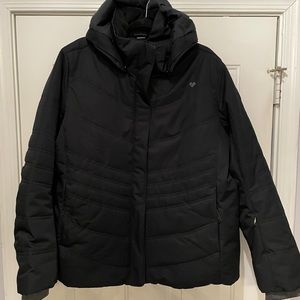 Obermeyer Tuscany Jacket Size 22 Black ski Jacket